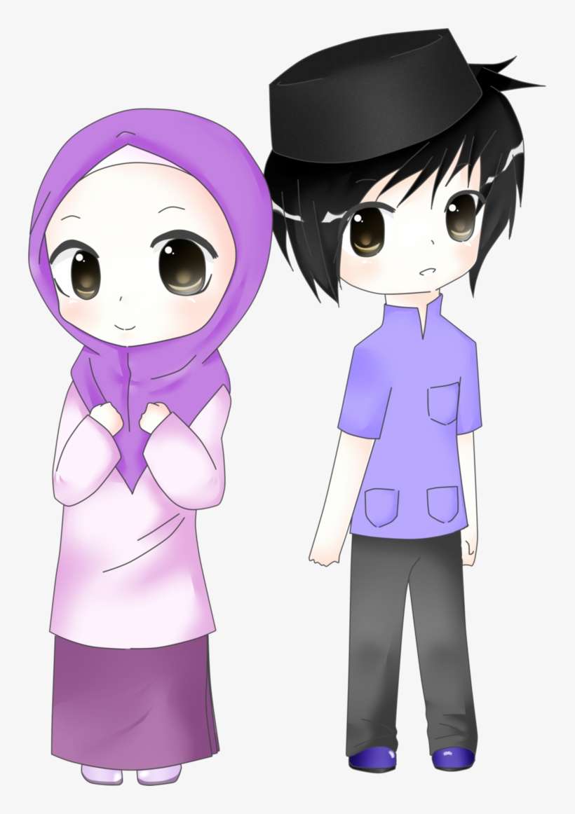 Detail Gambar Muslim Dan Muslimah Kartun Nomer 4