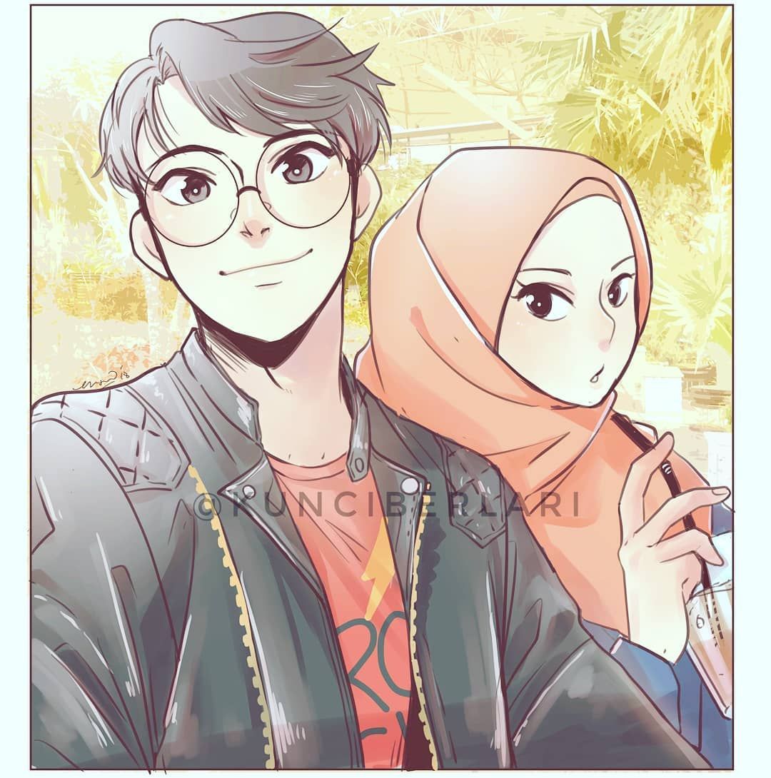 Detail Gambar Muslimah Couple Nomer 28