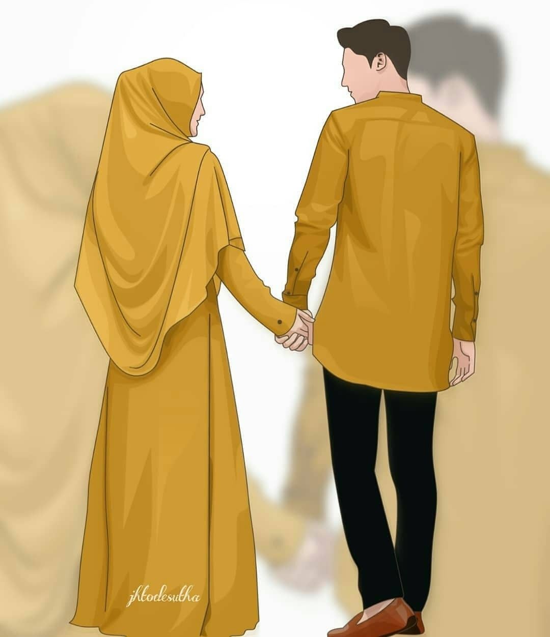 Detail Gambar Muslimah Couple Nomer 9