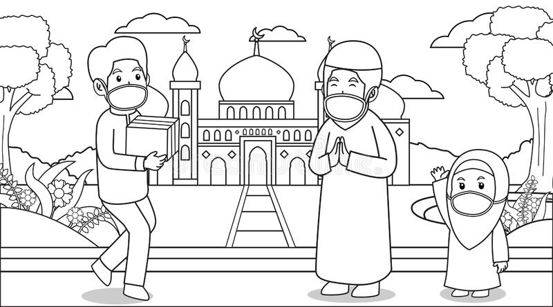 Detail Gambar Muslimah Kartun Gambar Mewarnai Ramadhan Nomer 31