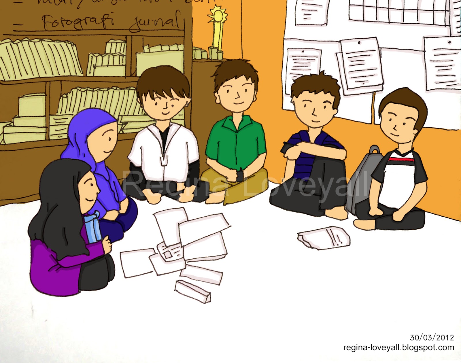 Detail Gambar Musyawarah Di Rumah Kartun Nomer 17