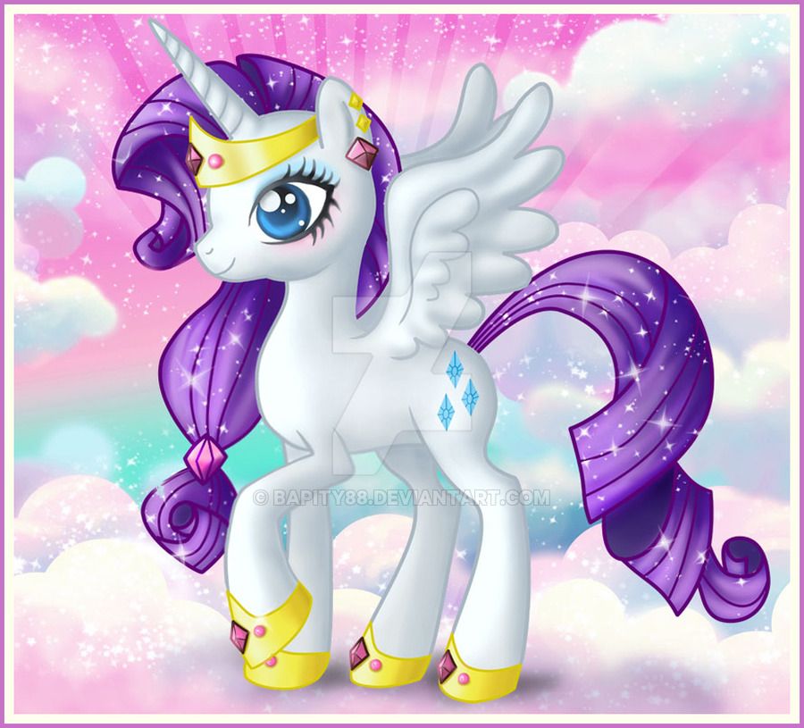 Detail Gambar My Little Pony Alicorn Rarity Nomer 7