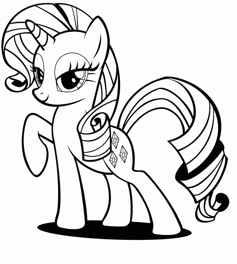 Gambar My Little Pony Coloring Pages - KibrisPDR