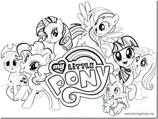 Detail Gambar My Little Pony Coloring Pages Nomer 21