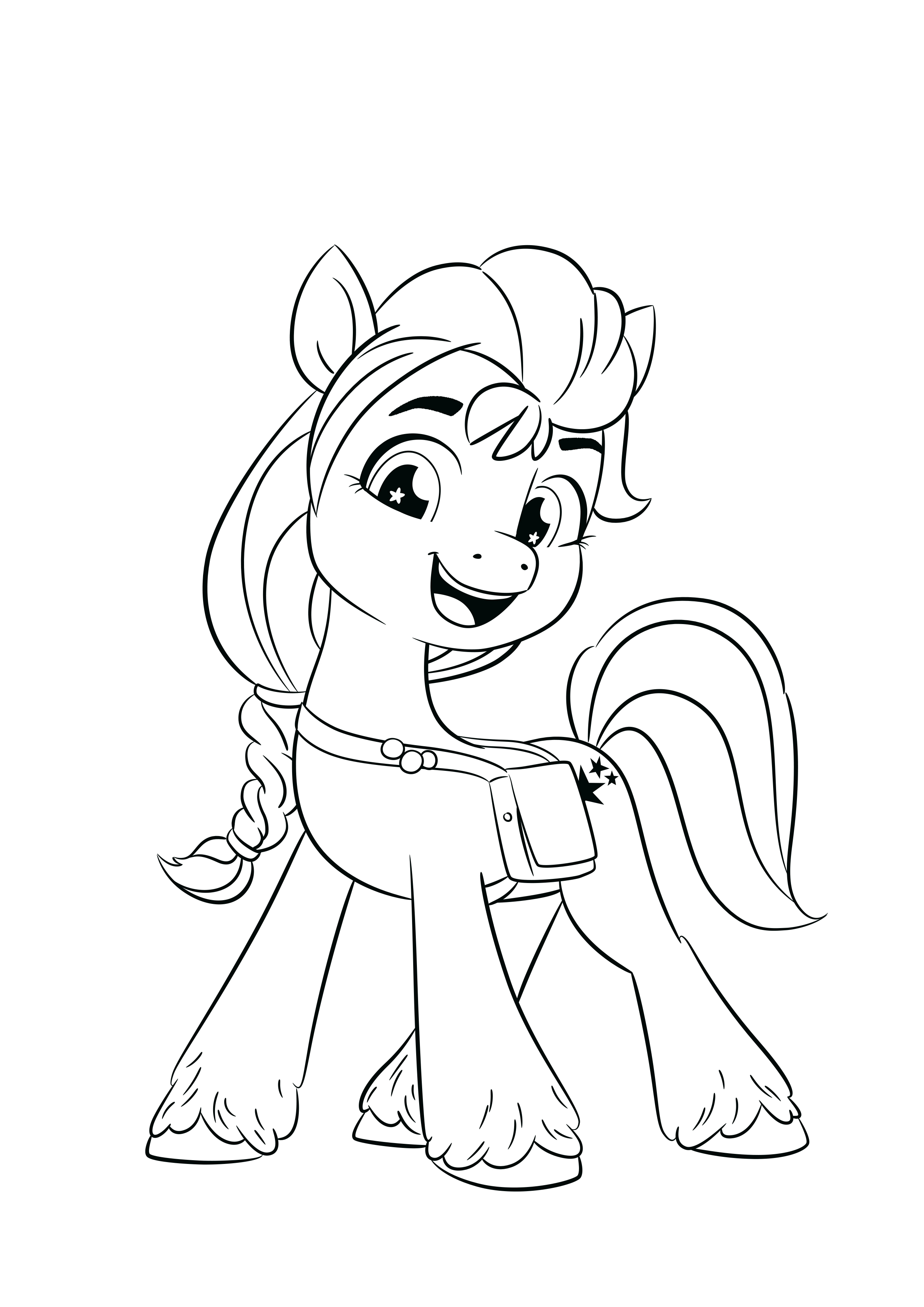 Detail Gambar My Little Pony Coloring Pages Nomer 4