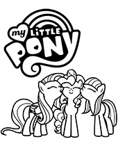 Detail Gambar My Little Pony Coloring Pages Nomer 38
