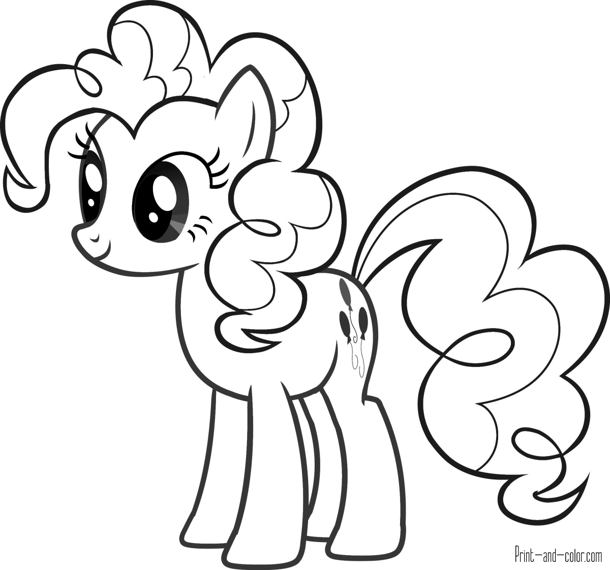 Detail Gambar My Little Pony Coloring Pages Nomer 6