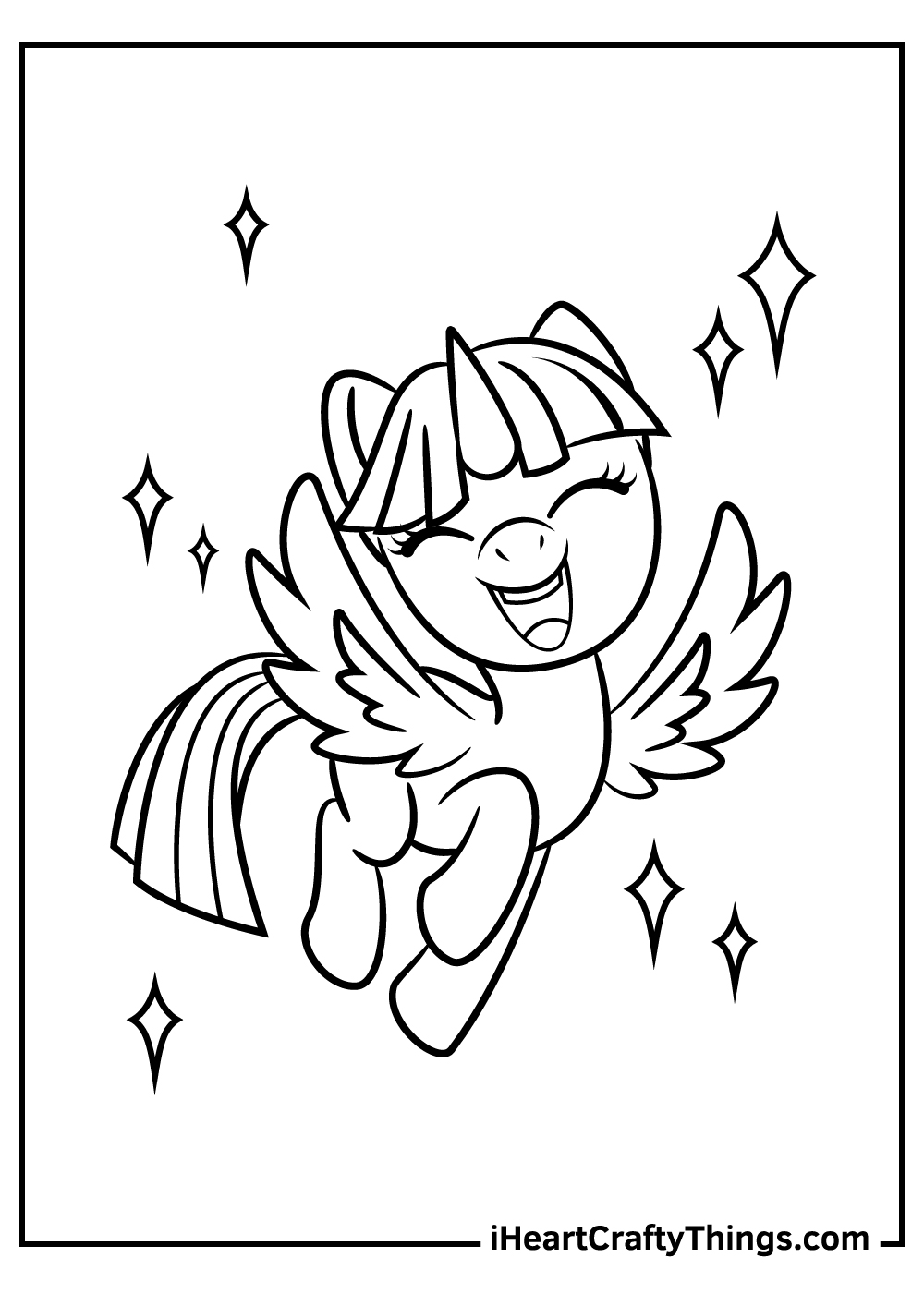 Detail Gambar My Little Pony Coloring Pages Nomer 45