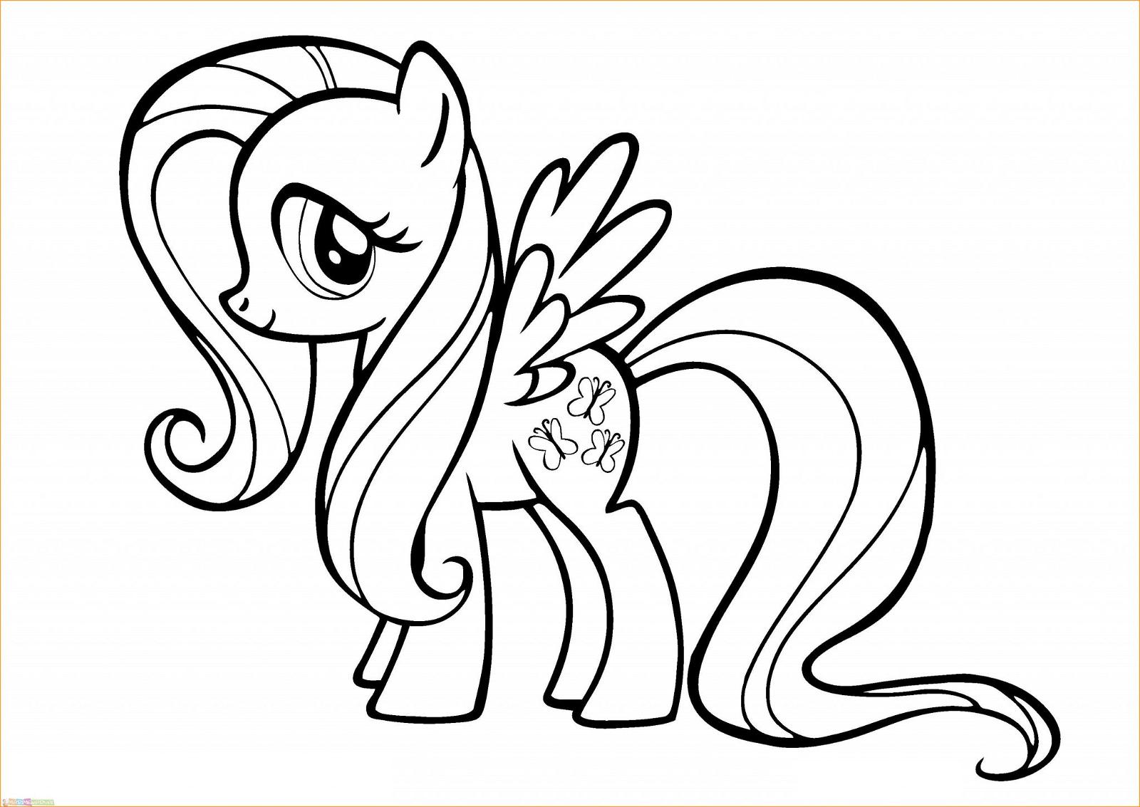 Gambar My Little Pony Fluttershy Menggambar Bunga - KibrisPDR