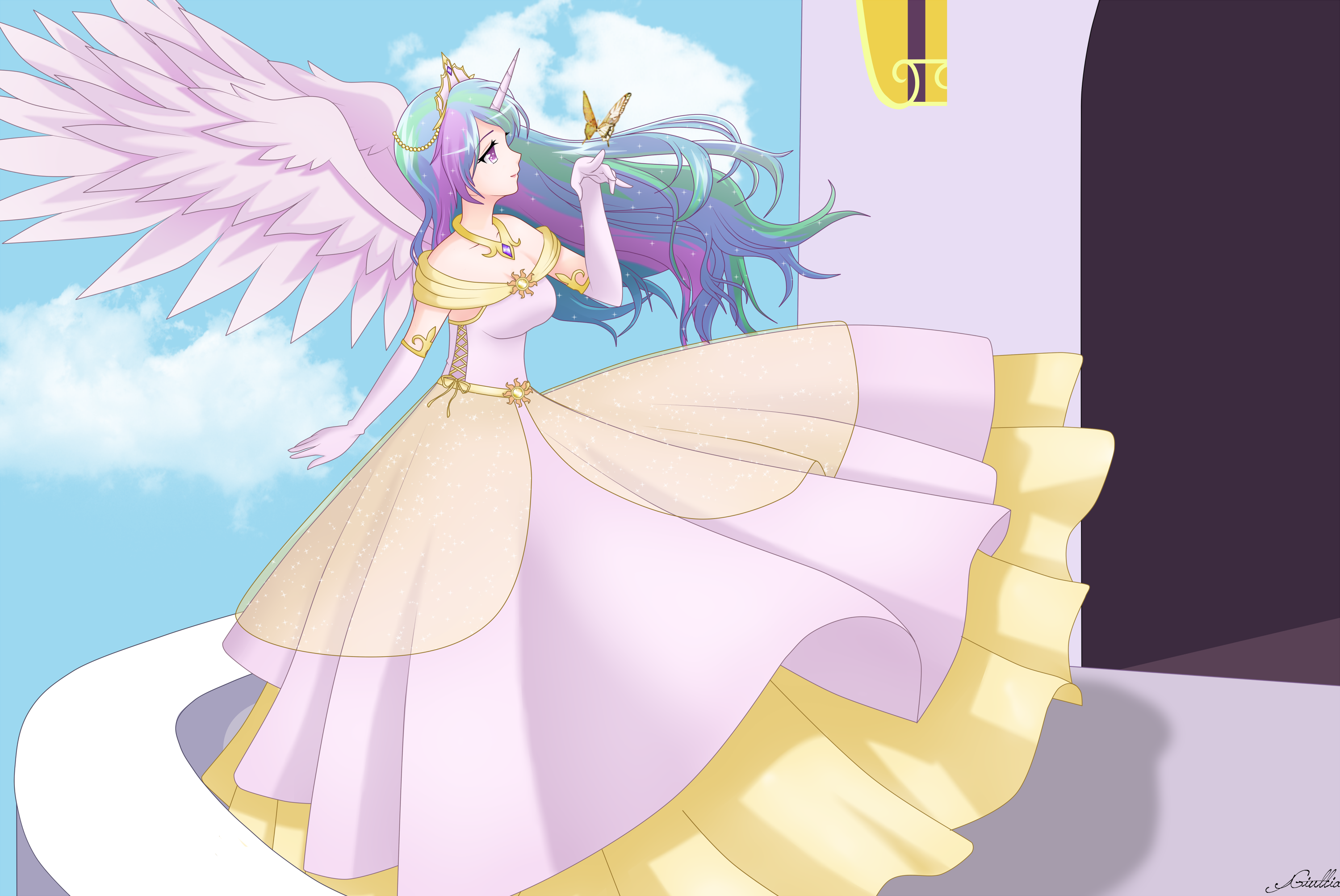 Detail Gambar My Little Pony Friendship Is Magic Princess Celestia Anime Nomer 4