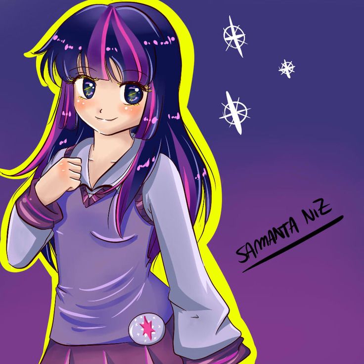 Detail Gambar My Little Pony Friendship Is Magic Twilight Anime Nomer 4