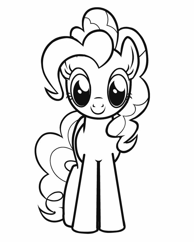 Detail Gambar My Little Pony Pinkie Pie Coloring Pages Nomer 6