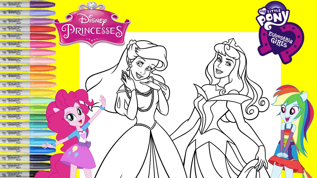 Detail Gambar My Little Pony Princess Pinkie Pie Coloring Pages Nomer 29