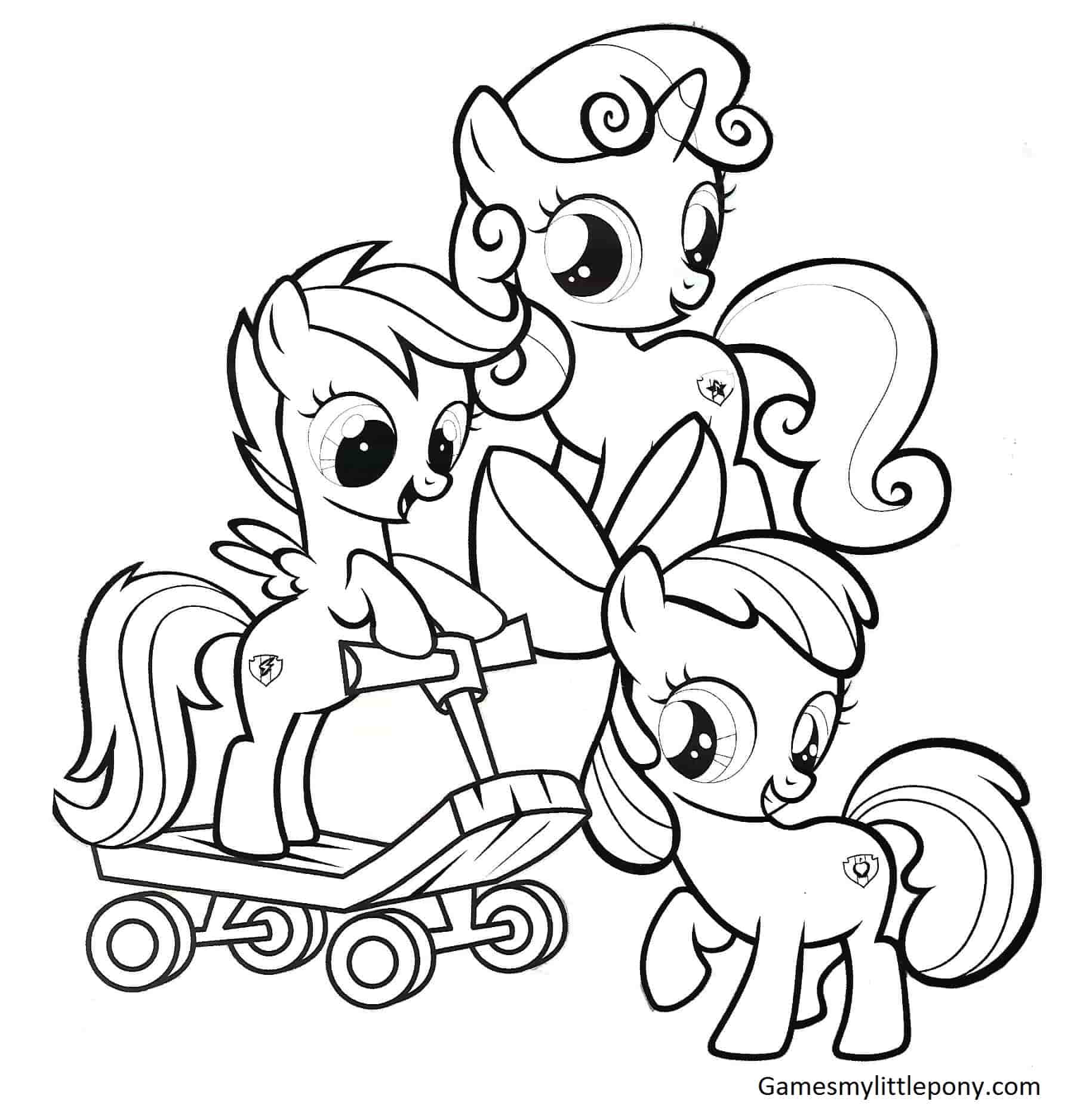 Detail Gambar My Little Pony Princess Pinkie Pie Coloring Pages Nomer 40