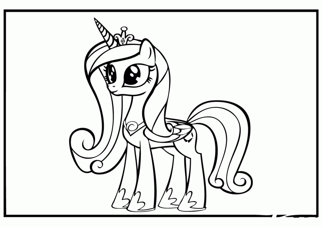 Detail Gambar My Little Pony Putri Celestia Coloring Pages Nomer 12
