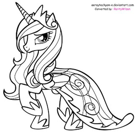 Detail Gambar My Little Pony Putri Celestia Coloring Pages Nomer 5