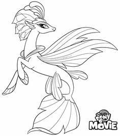 Detail Gambar My Little Pony The Movie Mewarnai Nomer 31