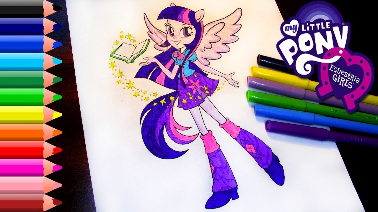 Detail Gambar My Little Pony Twilight Sparkle Coloring Pages Nomer 34