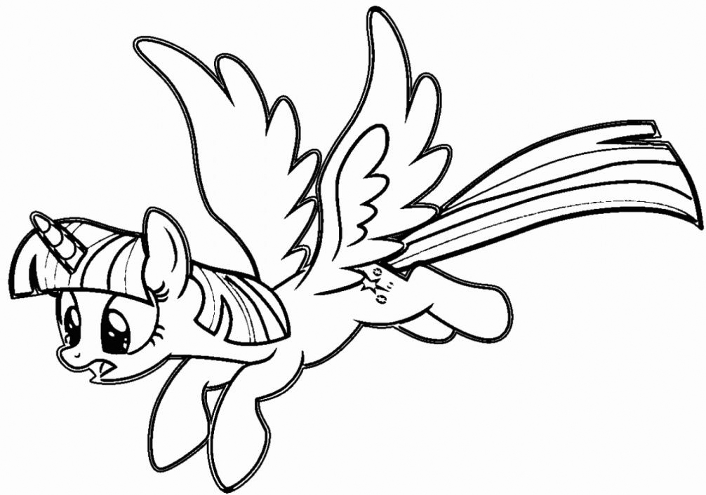 Detail Gambar My Little Pony Twilight Sparkle Coloring Pages Nomer 41