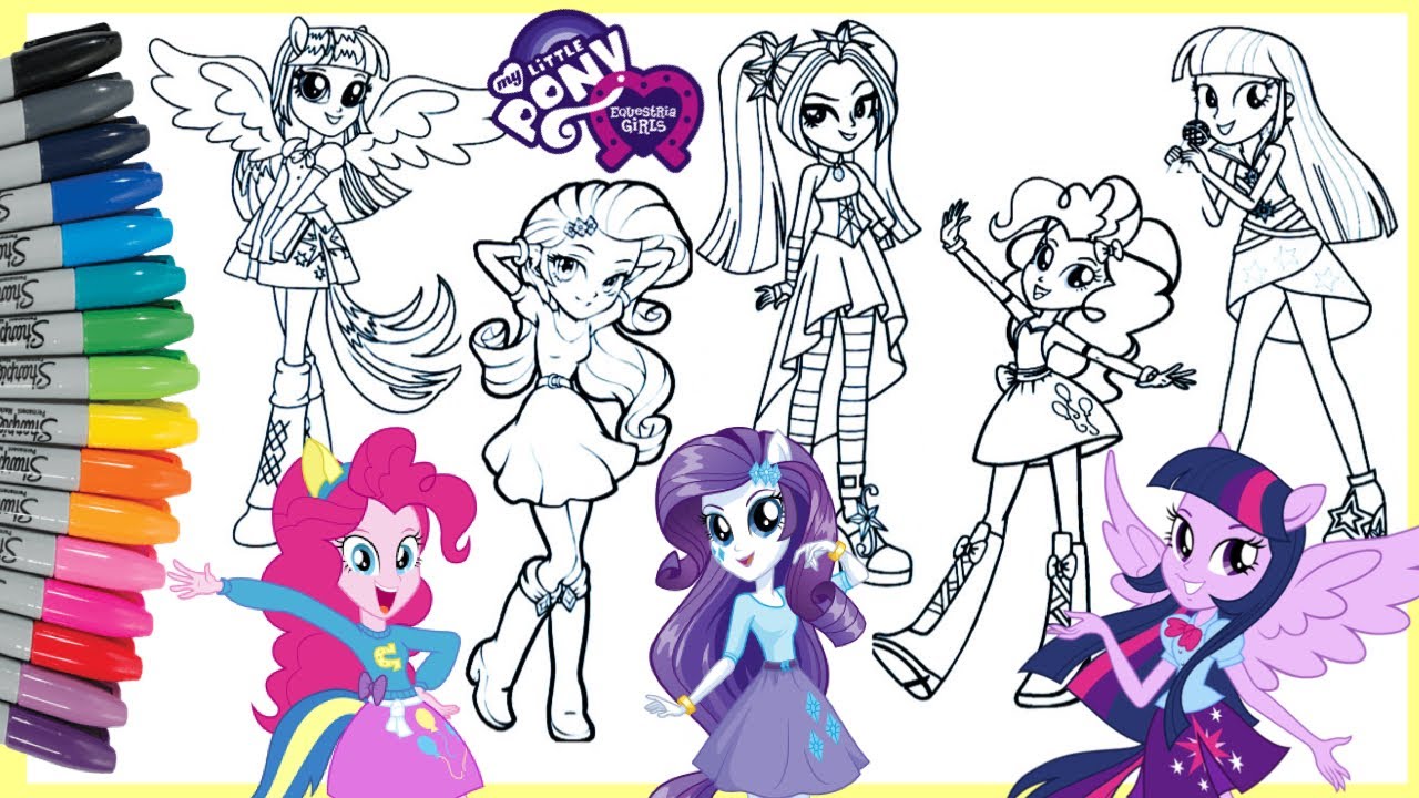 Detail Gambar My Little Pony Untuk Mewarnai Nomer 39