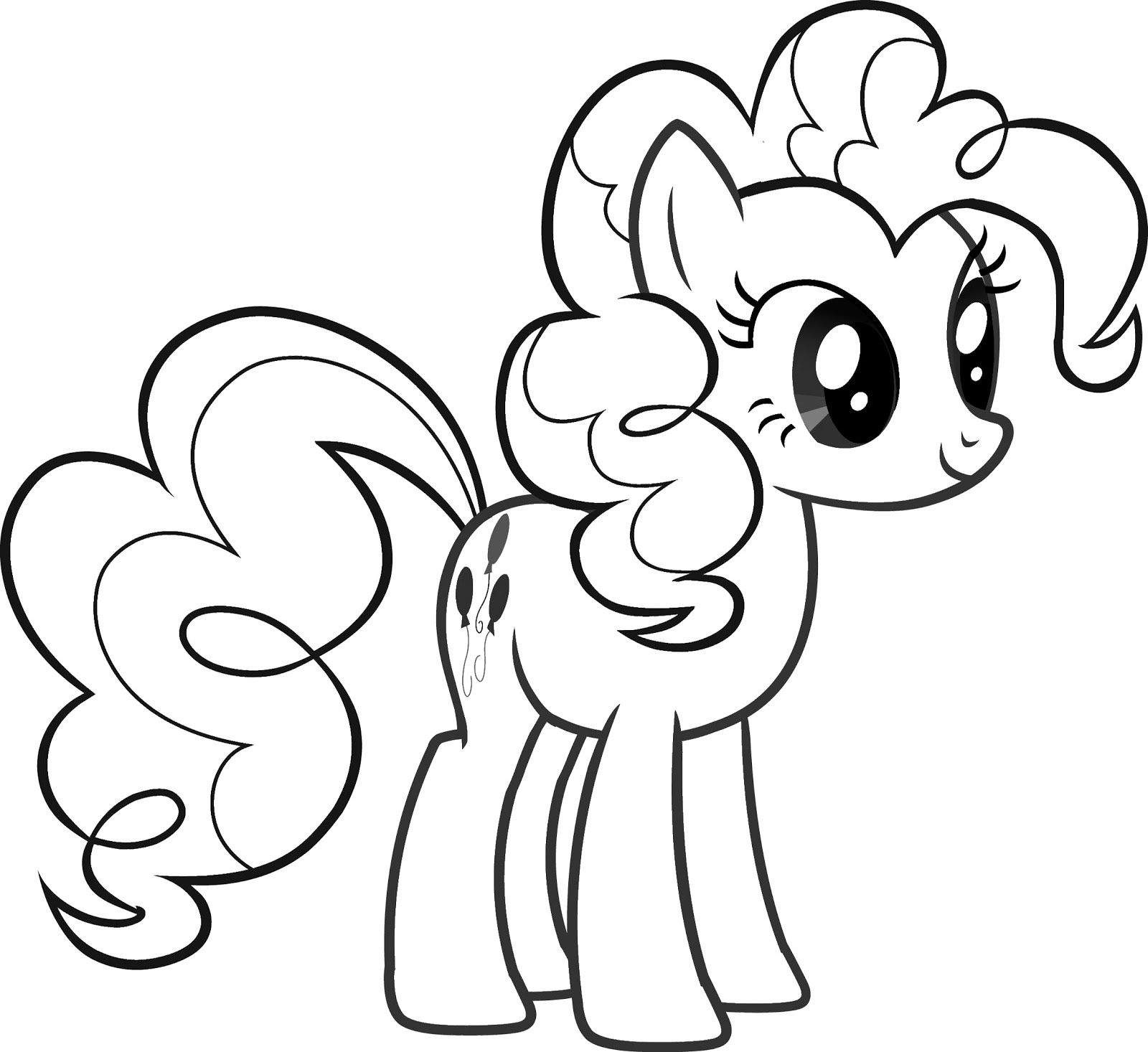 Detail Gambar My Little Pony Untuk Mewarnai Nomer 7