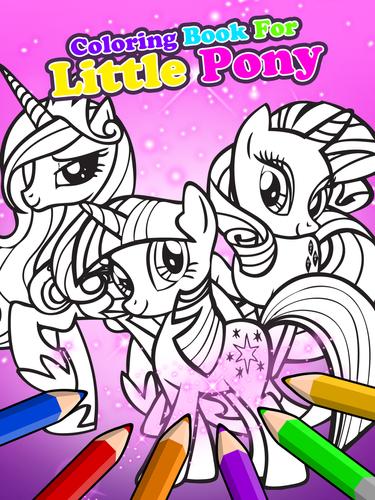 Detail Gambar My Little Pony Yang Belum Diwarnai Nomer 17