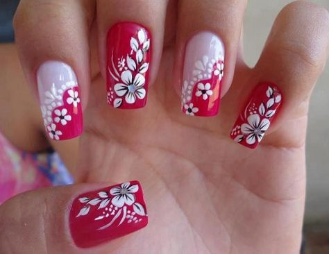 Detail Gambar Nail Art Bunga Nomer 2