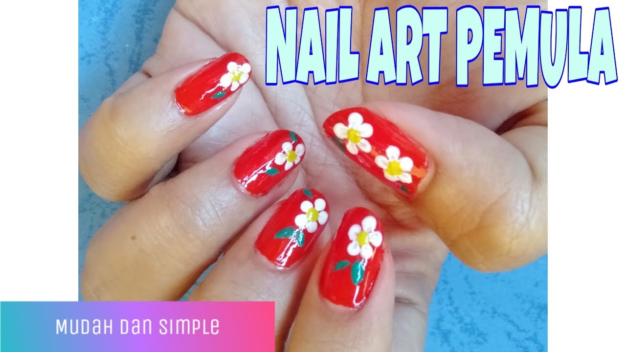 Detail Gambar Nail Art Bunga Nomer 8