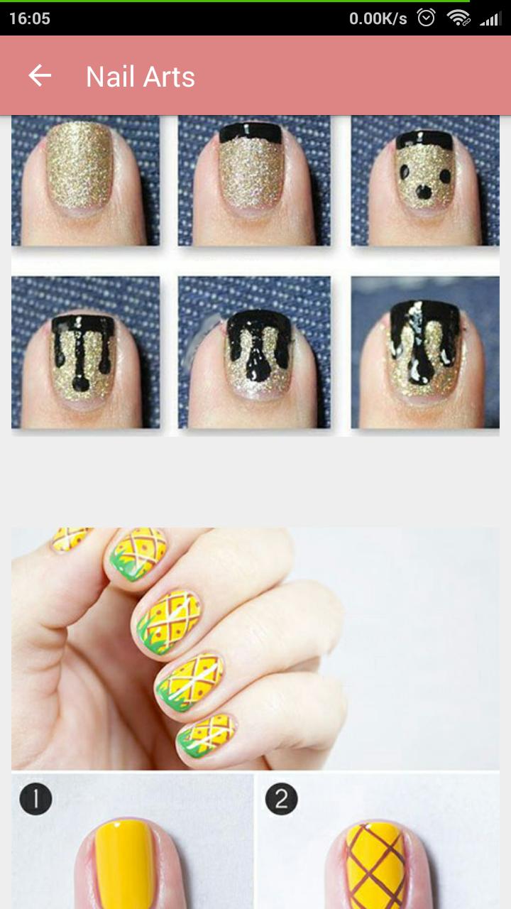 Detail Gambar Nail Art Terbaru Nomer 27