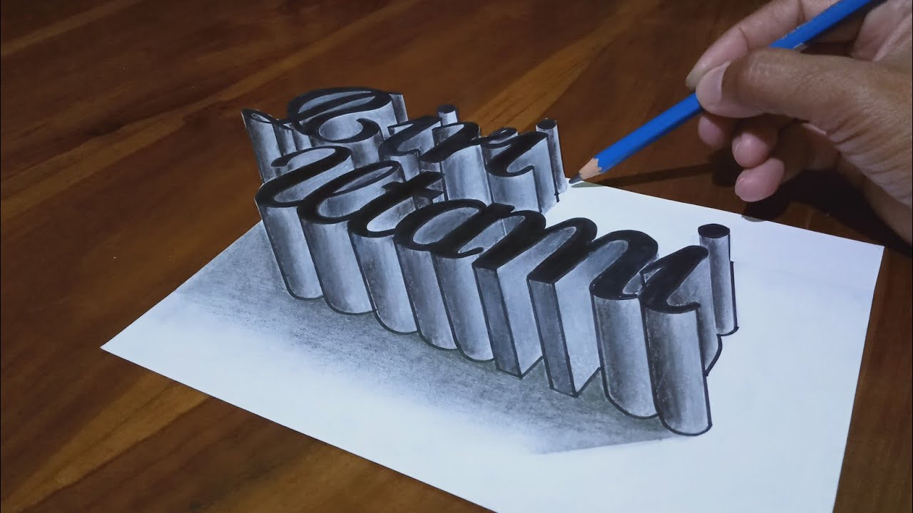 Detail Gambar Nama 3 Dimensi Nomer 6