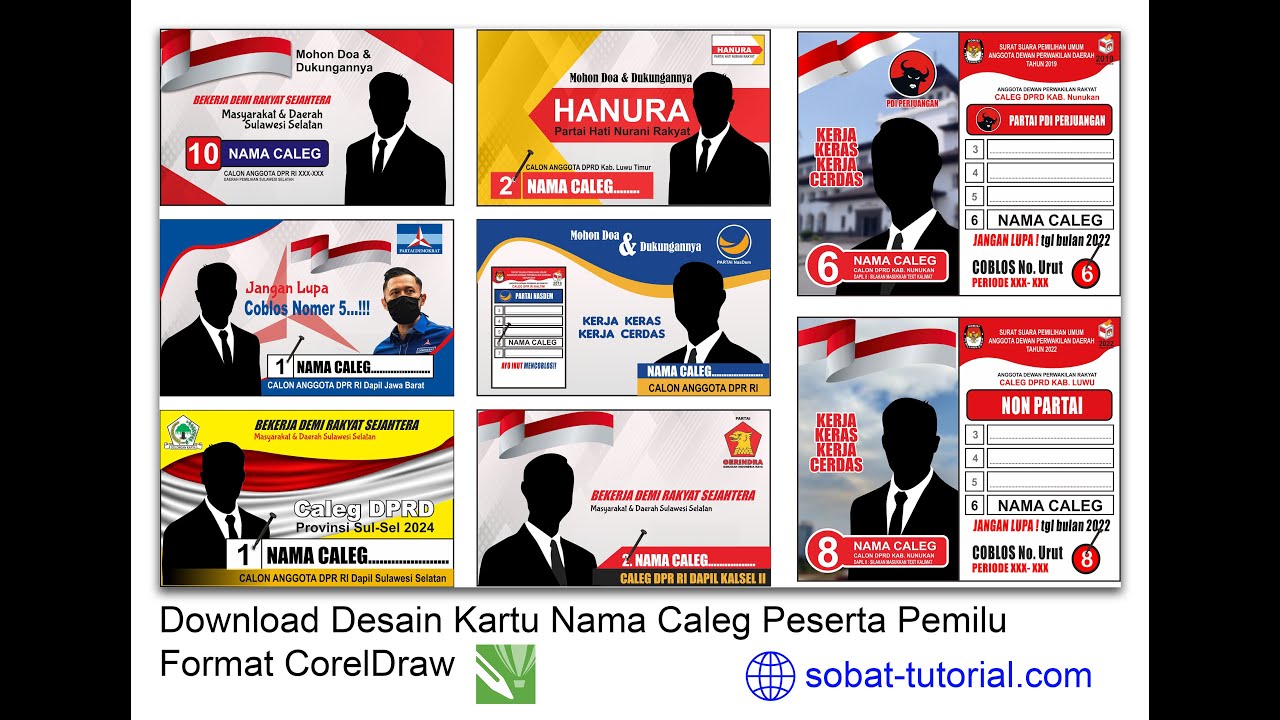 Detail Gambar Nama Caleg Nomer 17