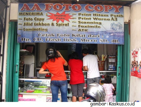 Detail Gambar Nama Conter Foto Copy Nomer 5