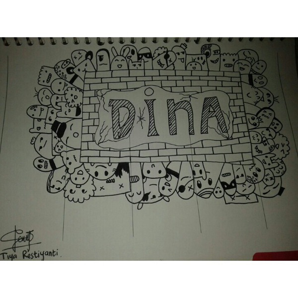 Detail Gambar Nama Dina Nomer 36