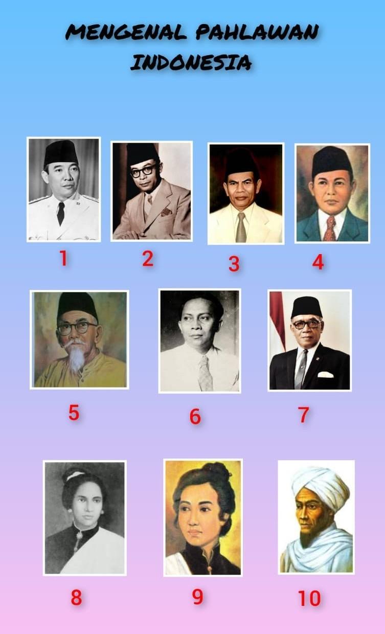 Detail Gambar Nama Pahlawan Nasional Indonesia Nomer 40