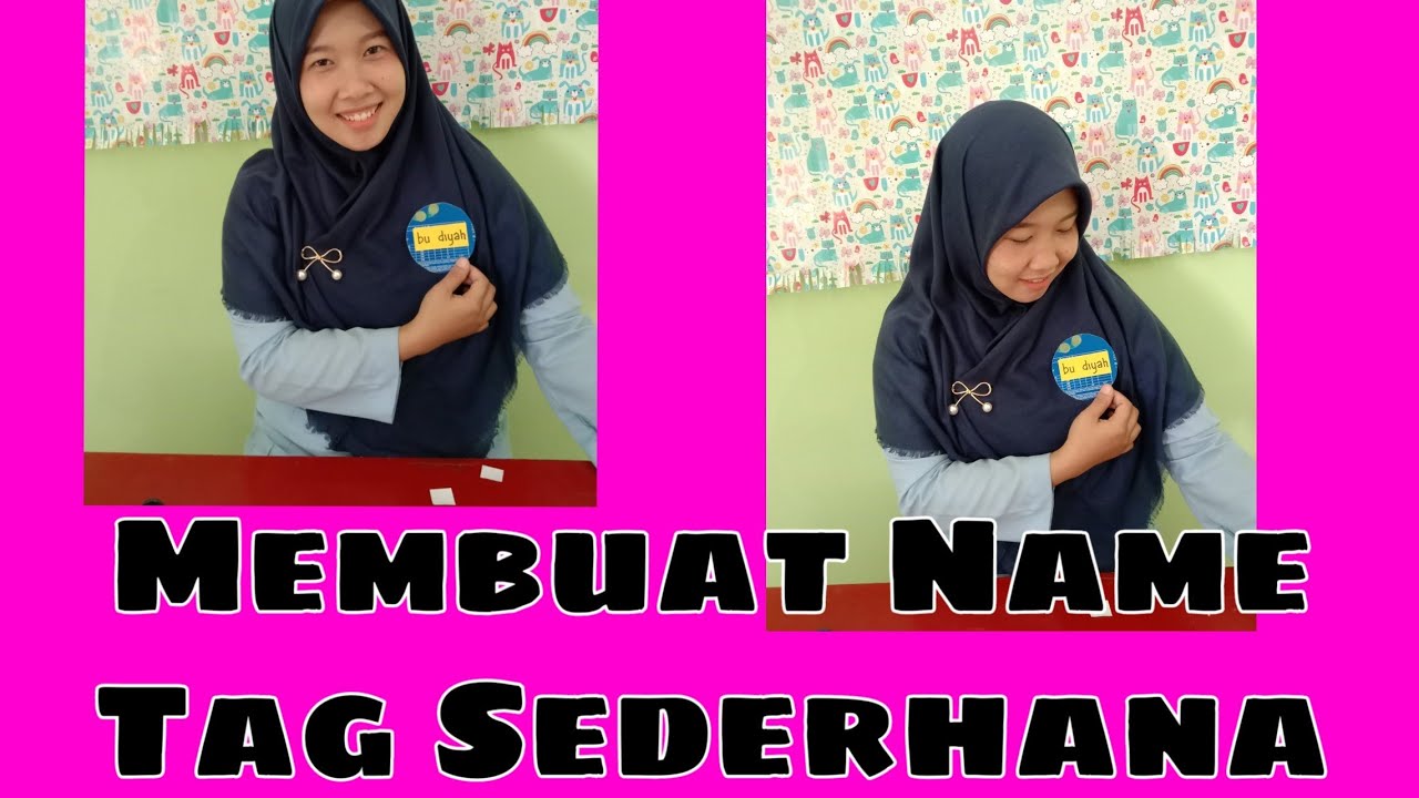 Detail Gambar Name Tag Kreatif Nomer 3