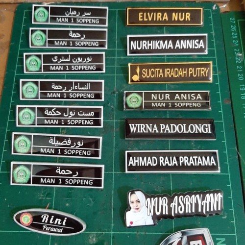 Detail Gambar Name Tag Kreatif Nomer 51