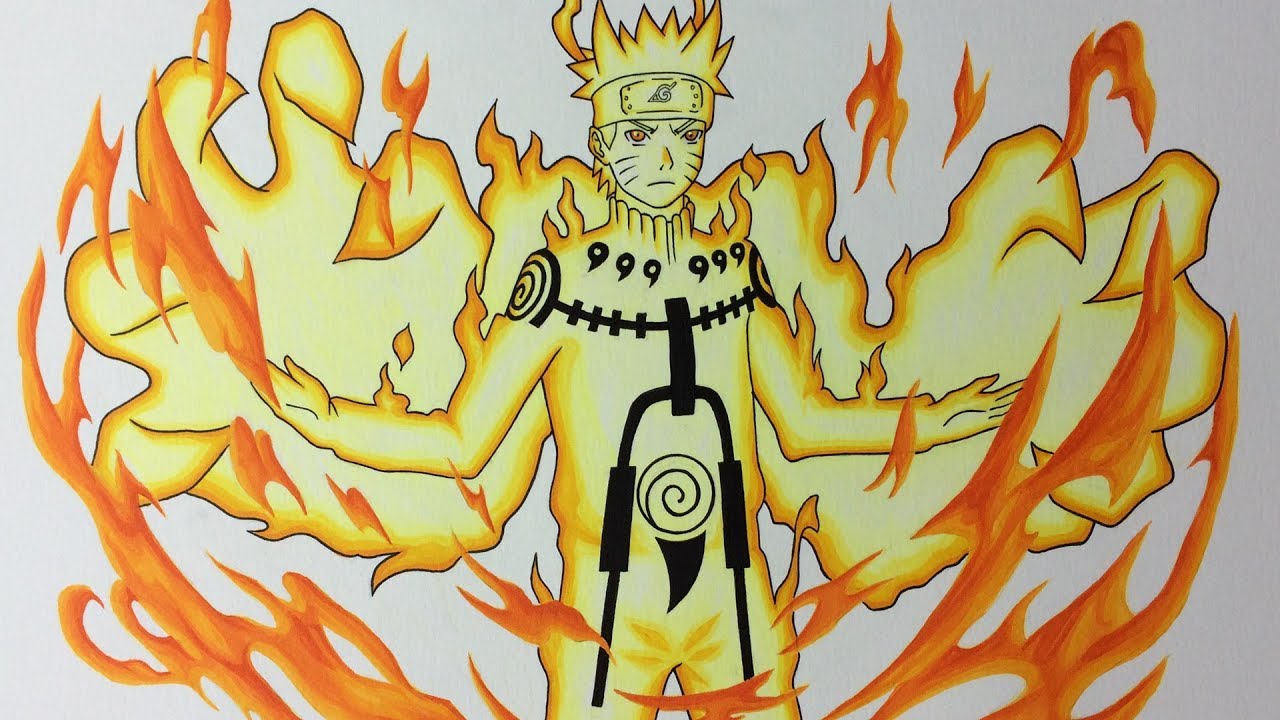 Gambar Naruto Bijuu Mode - KibrisPDR