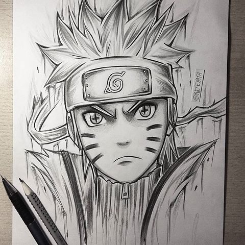 Gambar Naruto Dari Pensil - KibrisPDR