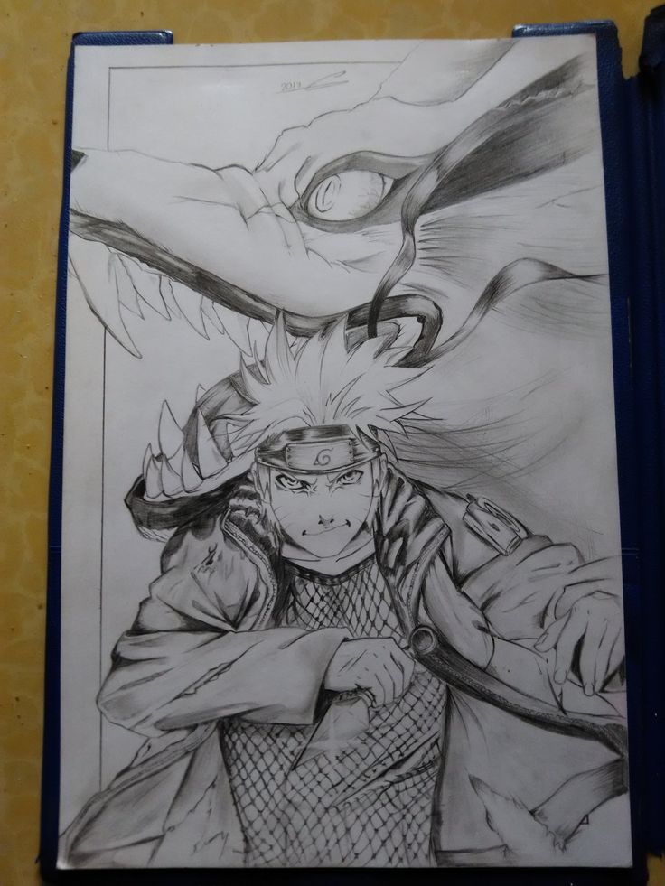 Detail Gambar Naruto Dari Pensil Nomer 13