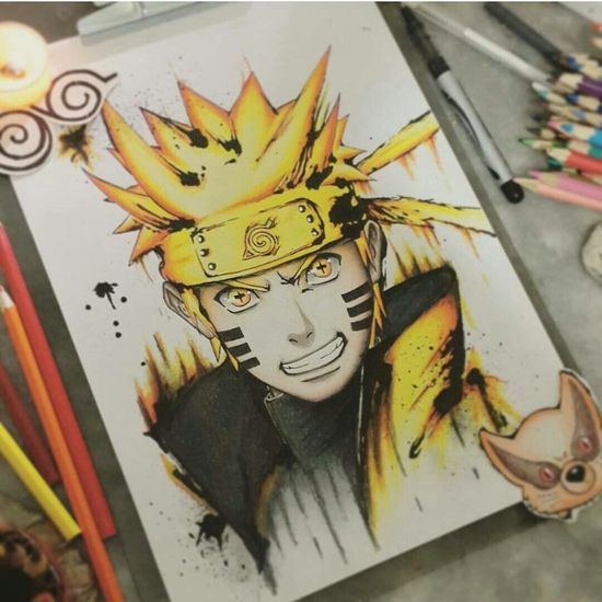 Detail Gambar Naruto Dari Pensil Nomer 31