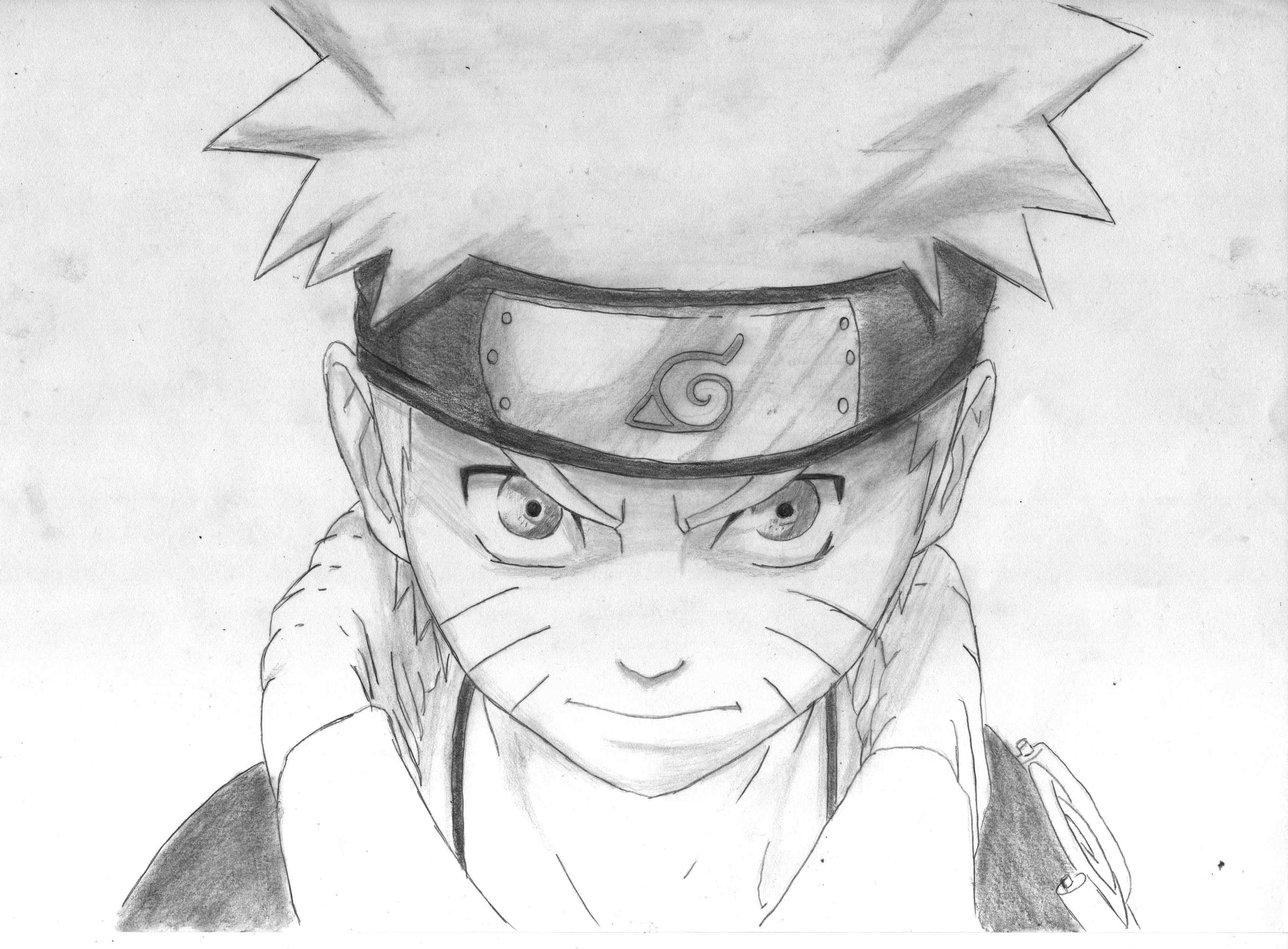 Detail Gambar Naruto Dari Pensil Nomer 5