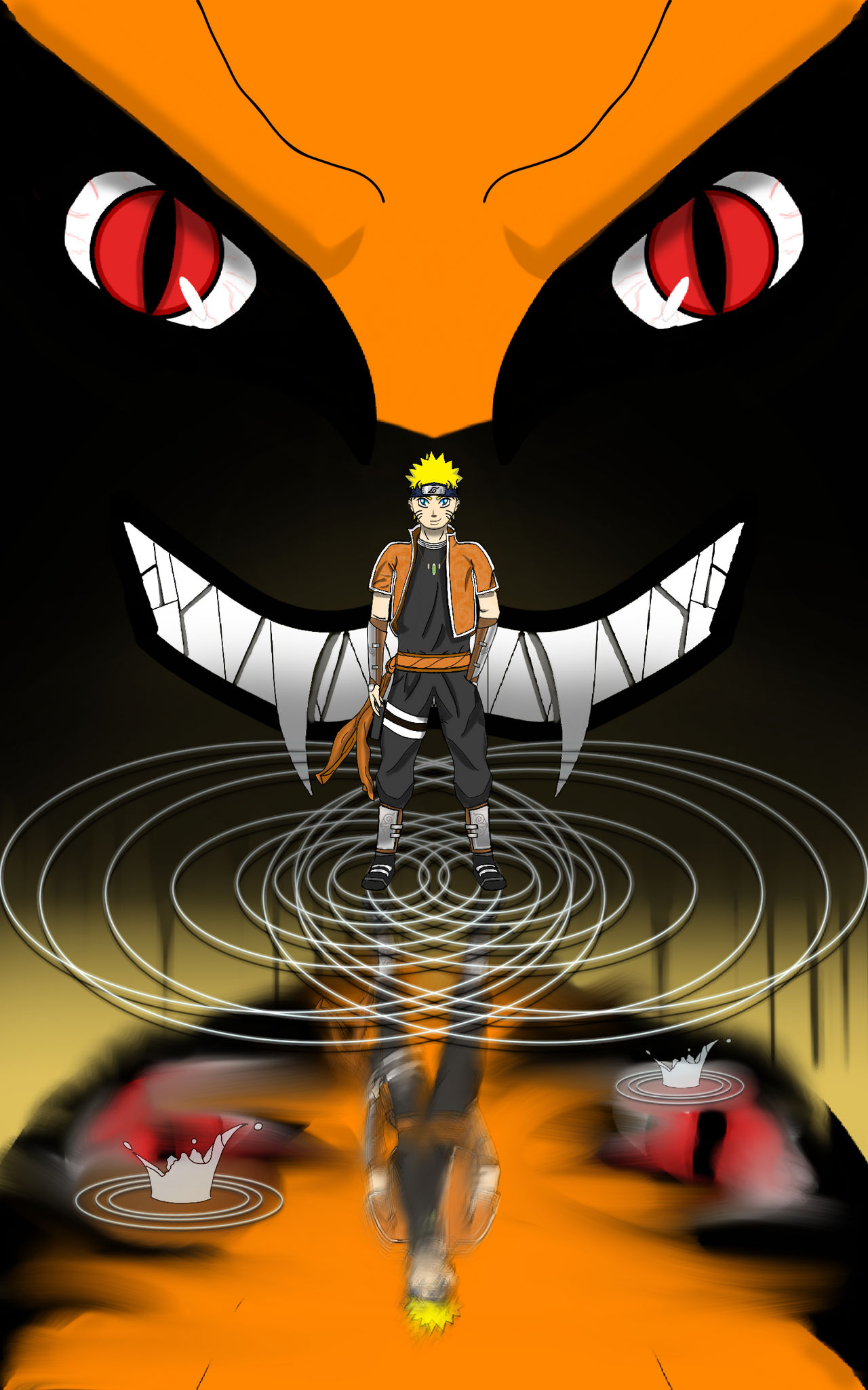 Detail Gambar Naruto Dengan Kurama Nomer 45