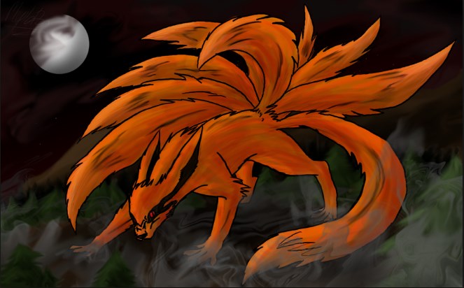 Detail Gambar Naruto Ekor 9 Nomer 8