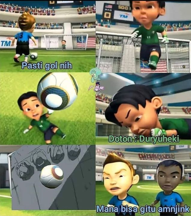 Detail Gambar Naruto Gambar Upin Ipin Main Bola Nomer 18