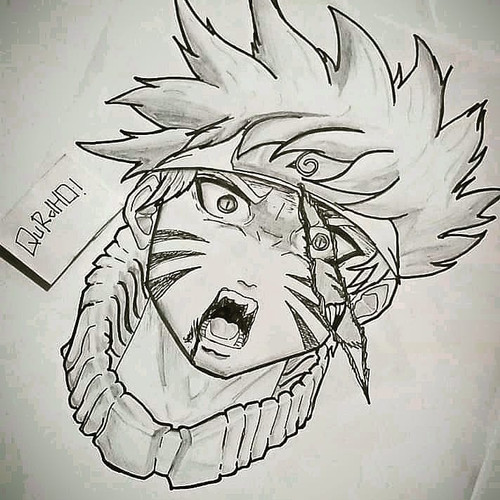 Detail Gambar Naruto Hitam Putih Keren Nomer 19