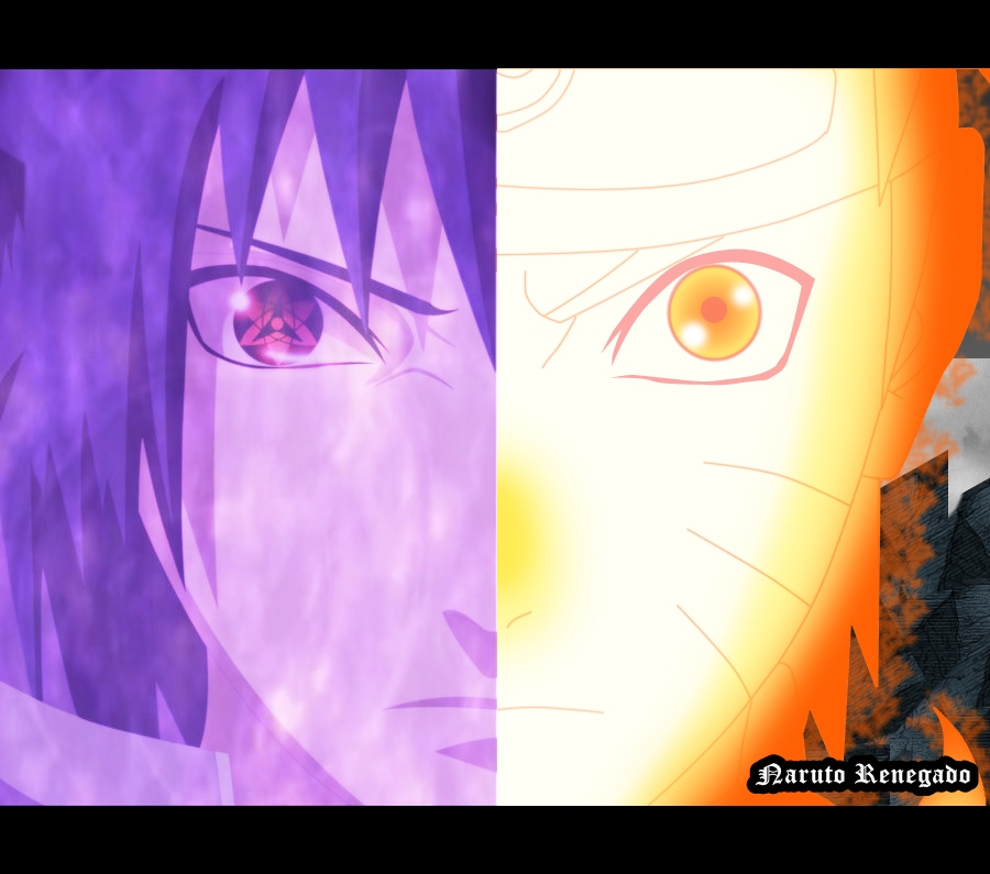 Detail Gambar Naruto Kyubi Vs Sasuke Susanoo Nomer 14