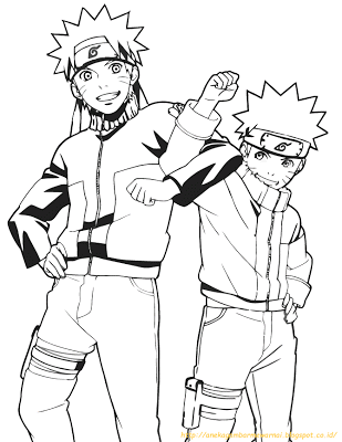 Gambar Naruto Mo Di Warnai - KibrisPDR