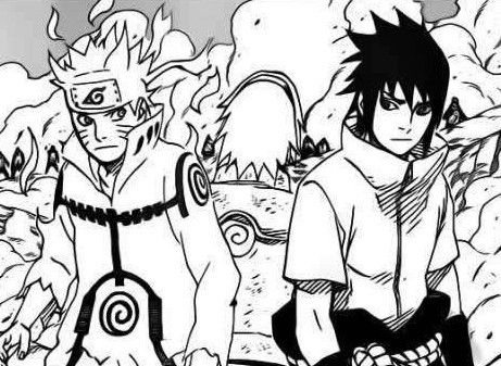 Detail Gambar Naruto Mo Di Warnai Nomer 7