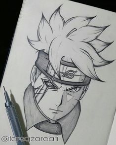 Detail Gambar Naruto Pakai Pensil Nomer 18