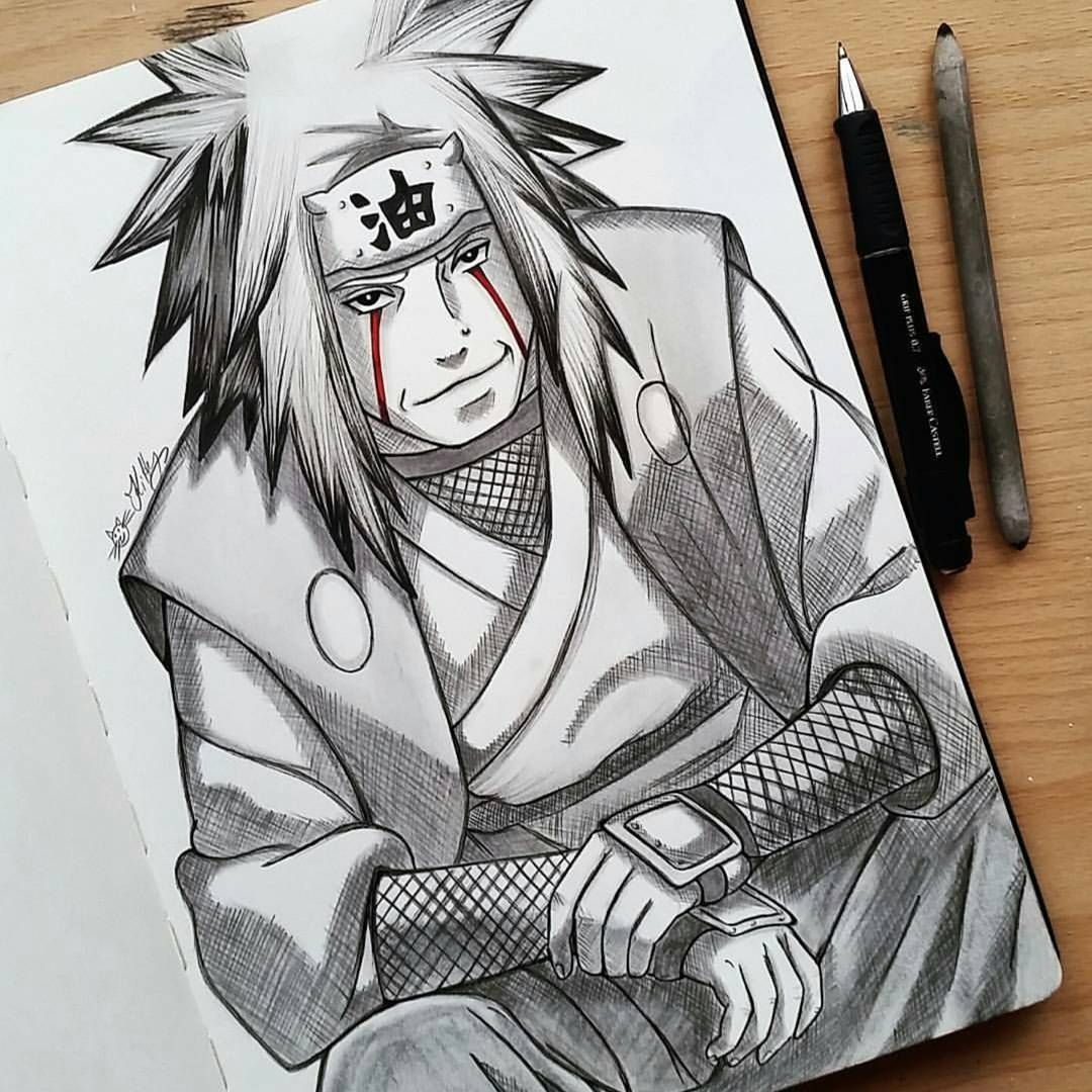 Detail Gambar Naruto Pakai Pensil Nomer 28